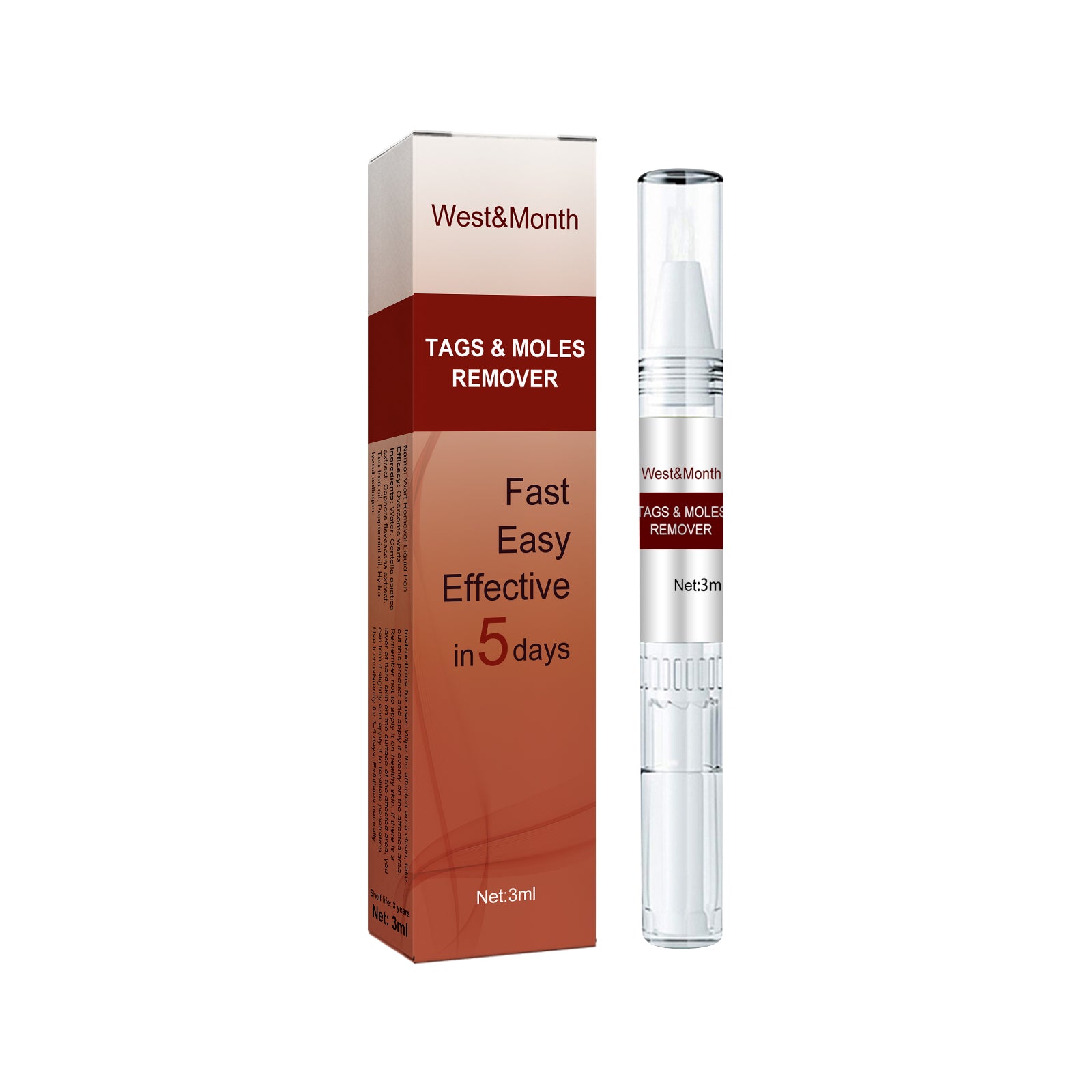 West&Month Kew Pen Gentle Cleansing Care Hands, Feet, Face And Neck Smooth Skin Care Cream